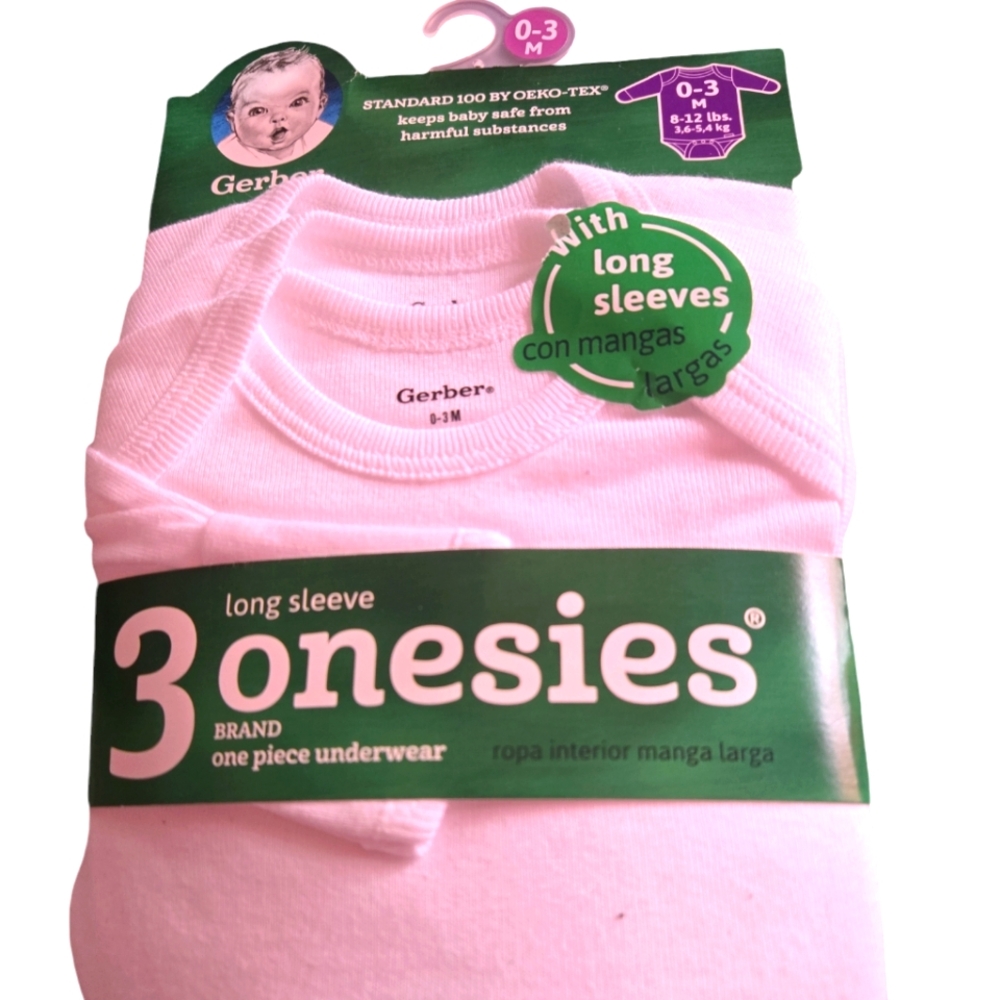 Gerber onesie 0-3 mo